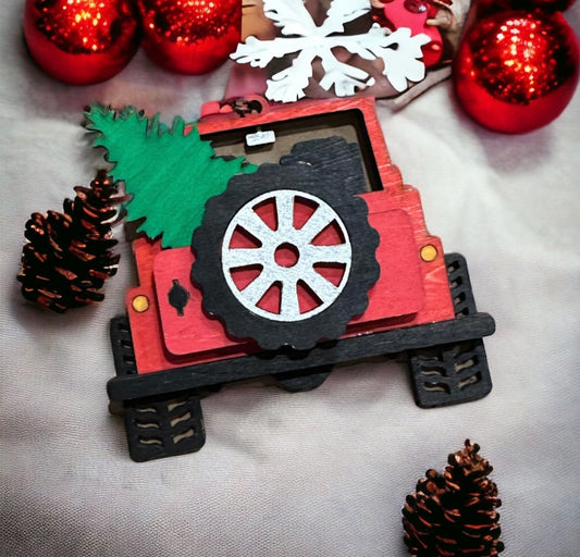 Off Road Jeeping Gift Card Holder Ornament Gift